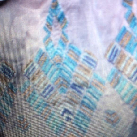 Johnny Was Tunic top heavily embroidered all over extra small gorgeous colors - Picture 16 of 16